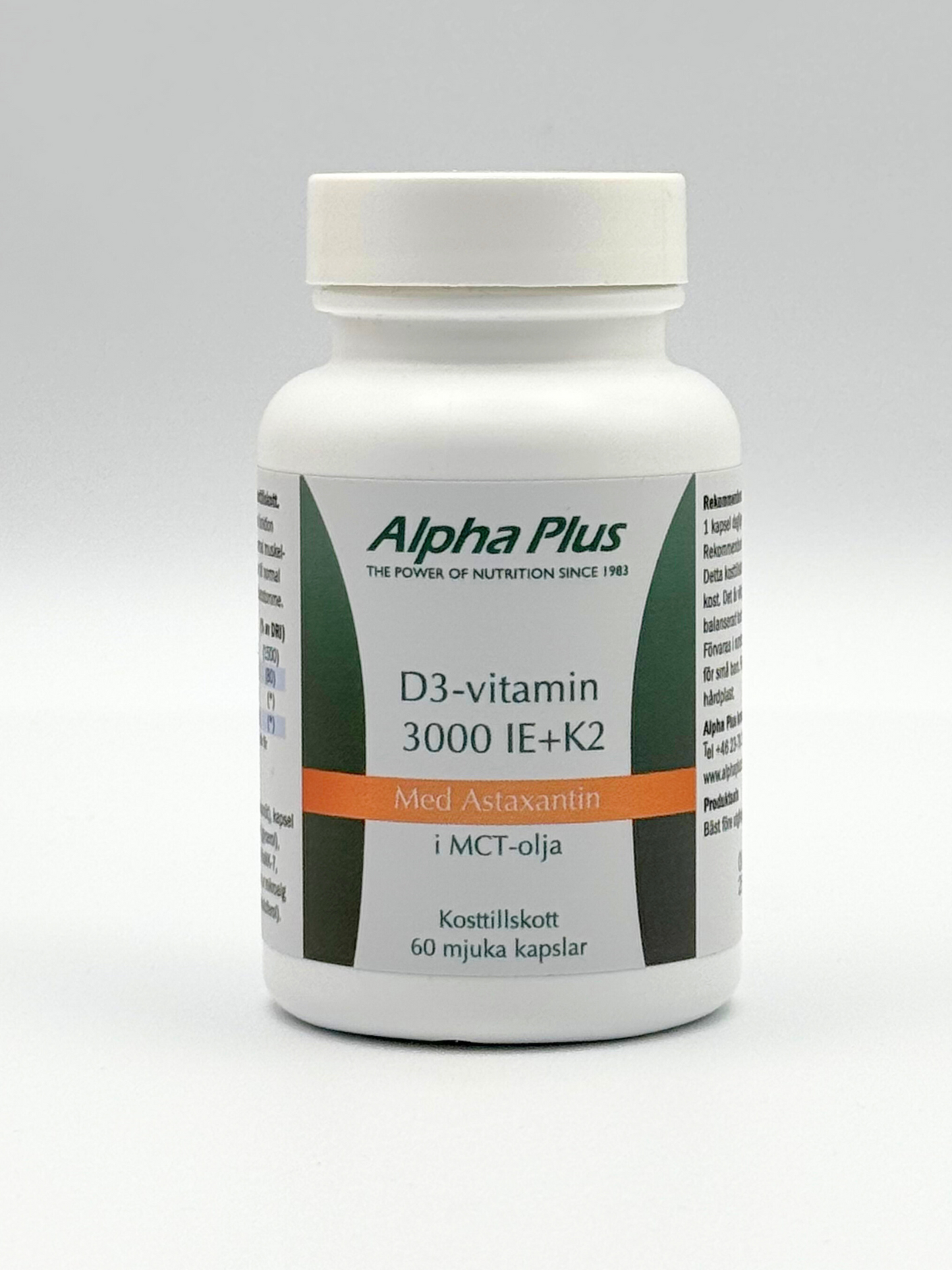 D-vitamin D3K2 – immunsystemet och benstommen behöver D-vitamin vintertid