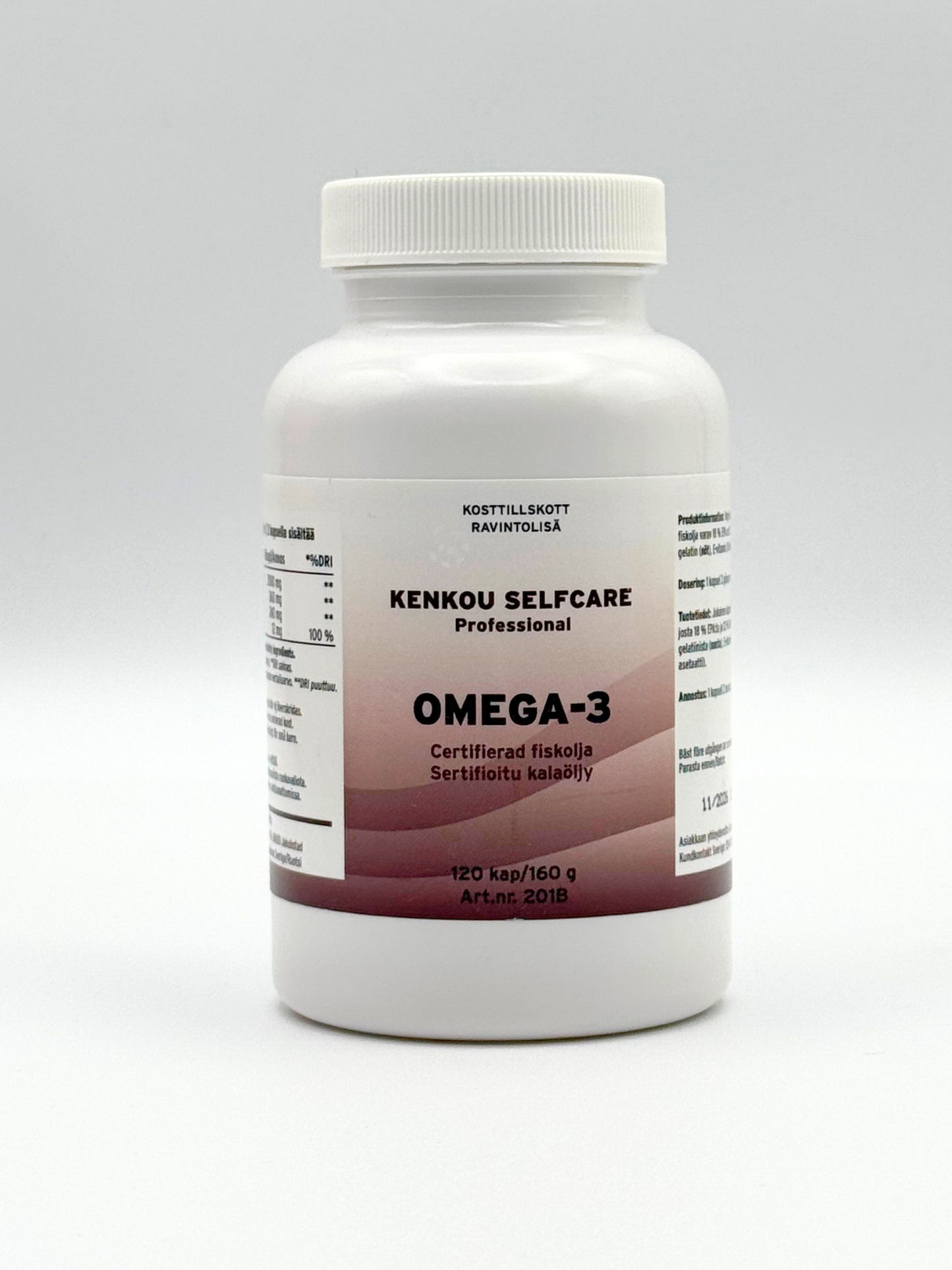 Omega 3 kallpressad Fiskolja